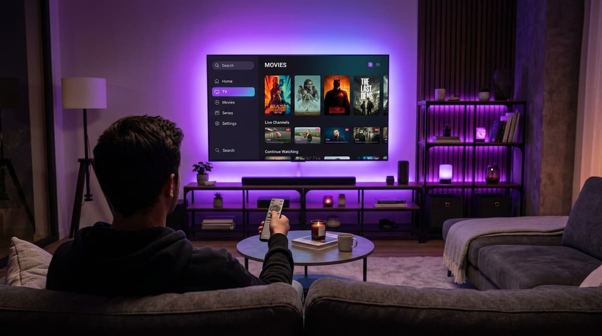 Step 2: 5-minute easy installation of Orexetv IPTV application on Firestick, Smart TV, Android Box, or Apple TV